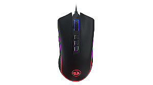 Mouse Redragon King Cobra FPS, RGB, USB, 16000 DPI, 8 Botões Programáveis, Preto, M711-FPS-1