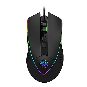 Mouse Redragon Emperor Chroma, RGB, USB, 12400 DPI, 7 Botões Programáveis, Preto, M909-RGB