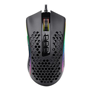 Mouse Redragon Storm Elite, RGB, USB, 16000 DPI, 8 Botões Programáveis, Preto, M988-RGB