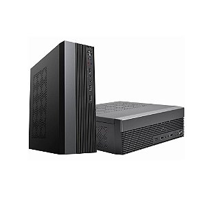 Gabinete K-Mex GM-02CK, Slim-Tower, USB, Fonte PC-200RNG, Preto