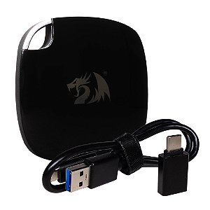 SSD Externo Redragon 512GB, USB, Tipo C, ED-203