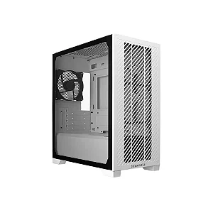 Gabinete Cooler Master Elite 301 White Lite, Mini-Tower, Vidro Temperado, Branco, E301L-WGNN-S00