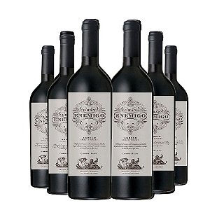 Vinho Gran Enemigo Agrelo Cabernet Franc 2017 - Caixa com 6 unidades