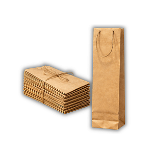 Sacola Kraft Reforçada 1 Garrafa