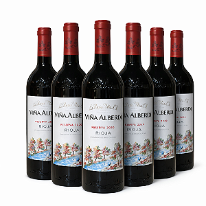 Kit 6 Vinhos Viña Alberdi Reserva 2020