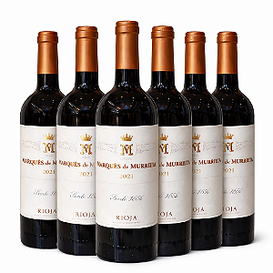 Kit 6 Vinhos Márques de Murrieta Reserva 2021