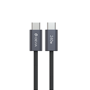 Cabo USB-C / USB-C 240W 2M Speed Series DEVIA