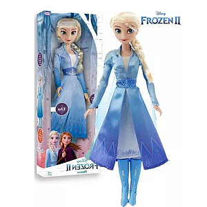 Boneca Frozen 2 - Elsa + Anna 55 cm Disney Baby Brink