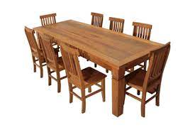 Mesa Mineira 2 m com 08 cadeiras mineiras