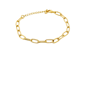 Pulseira Correntaria - Folheada à Ouro 18 k