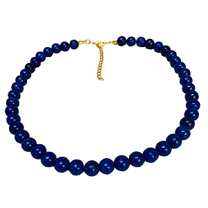 Colar Jade Azul Royal