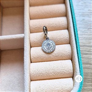 BERLOQUE SÃO BENTO - PINGENTE EM AÇO INOX