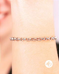 Pulseira aço inox ELO PORTUGUES