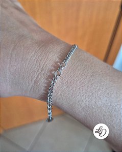 Pulseira aço inox ELO 5X1