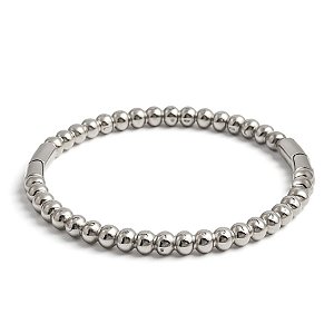 Pulseira aço inox BRACELETE ESFERAS
