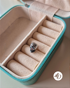 BERLOQUE CAVEIRA - PINGENTE EM AÇO INOX