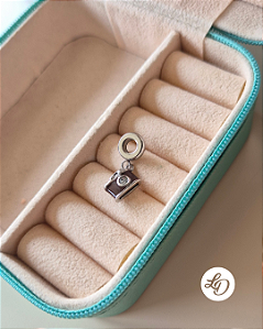 BERLOQUE MÁQUINA FOTOGRÁFICA - PINGENTE EM AÇO INOX