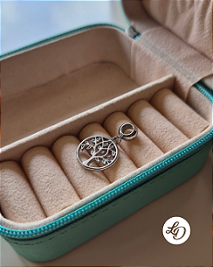 BERLOQUE ÁRVORE DA VIDA - PINGENTE EM AÇO INOX