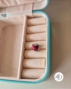 BERLOQUE MORANGO - PINGENTE EM AÇO INOX