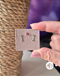 Brinco aço inox OSSO