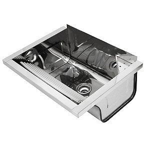 Tanque reto 63x47,5x26 alto brilho 35 l parede Cod. 017049CH