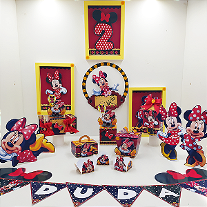 Kit só um bolinho Premium Vários Temas 45 itens