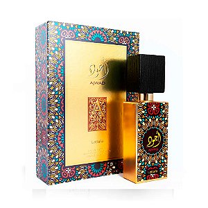 Ajwad Lattafa Perfume Árabe Compartilhável - Eau de Parfum (Ref. Olfativa Mancera)