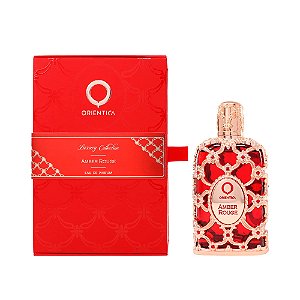 Amber Rouge Orientica Edp - Perfume Árabe Feminino (Ref. Olfativa Baccarat Rouge)