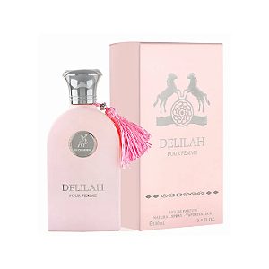 Delilah Pour Femme Maison Alhambra Eau de Parfum Feminino Árabe (Ref. olfativa ao Delina Marly)