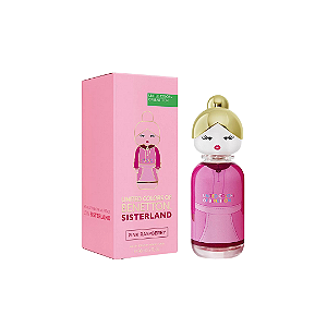 Sisterland Pink Raspeberry Benetton Eau de Toilette - Perfume Feminino 80ml