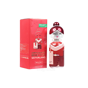 Sisterland Red Rose Benetton Eau de Toilette - Perfume Feminino 80ml