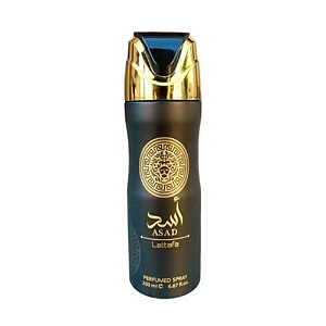 Asad Lattafa - Perfume Masculino Árabe em Aerosol (Ref. Olfativa Sauvage Elixir)