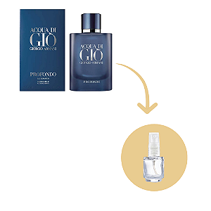 Fracionado Acqua Di Giò Profondo Giorgio Armani EDP - Perfume Masculino