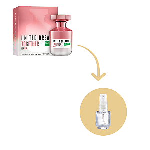 Fracionado United Dreams Together For Her Benetton Eau de Toilette - Perfume Feminino