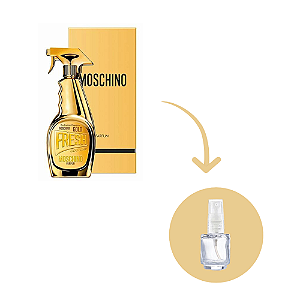 Fracionado Fresh Gold Moschino Eau de Parfum - Perfume Feminino