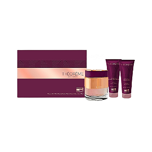 Kit Árabe Théorème Femme Rue Broca Edp (Perfume 90ml, Body Lotion 100ml, Shower Gel 100ml)