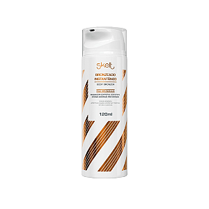 Bronzeado Instantâneo Skelt - pele Bronzeada, disfarça manchas e celulites 120ml