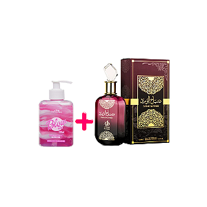 Kit Noite Picante: Gel para virilha de morango + Perfume Sabah Afrodisíaco 100ml