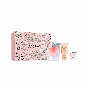 Kit La Vie Est Belle Lancôme Eau de Parfum - Perfume 100ml 3 peças