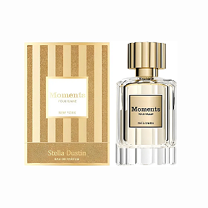 Moments Pour Femme New York Eau de Parfum Stella Dustin - Perfume Feminino (R. Olfativa Dylan Blue) 100ml