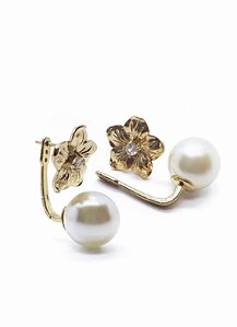 Brinco 2 em 1 Pérolas