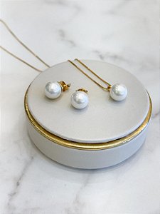 Conjunto Pérolas Shell