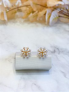 Brinco Chuveirinho Zircônias