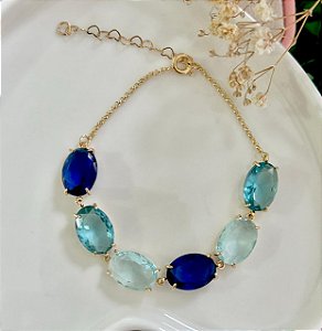 Pulseira Pedra Safira
