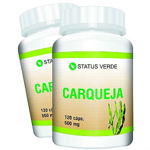 2 Potes Carqueja Kit 240 Cáps - Status Verde