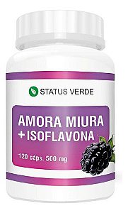 Amora Miura + Isoflavona 120 Cáps - Status Verde