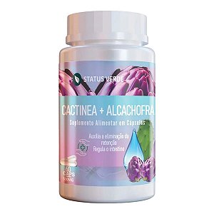 Cactinea + Alcachofra 60 Cáps - Status Verde