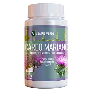 Cardo Mariano 60 Cáps - Status Verde