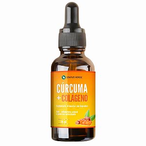 Cúrcuma + Colágeno 30ml - Status Verde