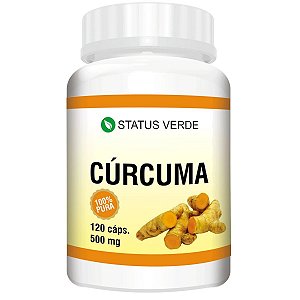 Cúrcuma 120 Cáps - Status Verde